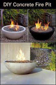 Diy Concrete Fire Pit The Owner Builder Network Concrete Fire Pits Concrete Fire Pit Patio Fire Pit
