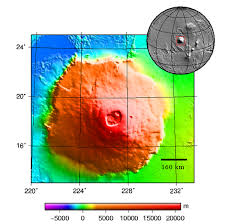 Olympus mons is the tallest mountain in our solar system music: File Olympus Mons Topography Map Png Wikimedia Commons