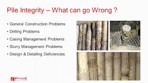 What Is Pile Integrity Test Fprimec Solutions Inc