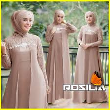 Ukuran allsize (panjang 120cm dan lebar 58cm). Pesta Mewah Harga Terbaik Dress Muslim Fashion Muslim Agustus 2021 Shopee Indonesia
