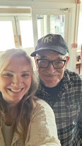 on set in the berkshires — sandra blaney