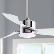 Ceiling fans are amazing energy savers that can help with cooling and heating a room. 52 Fanimation Sculptaire Chrome Led Ceiling Fan 74f50 Lamps Plus