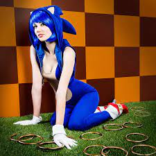 SEXY] Westerner's [Sonic the Hedgehog] Cos is too sexy and my tears eyes  (joy) - Hentai Cosplay