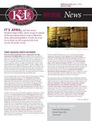 Free delivery on major appliance purchases $399 and up August 2012 K Amp L Wine Merchants