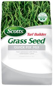 Under ideal circumstances, it takes between 7 and 30 days for grass seed to germinate, depending on the variety. Fast Growing Grass Seed Quick Fix Mix Scotts Turf Builder