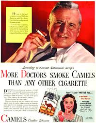 Nicotine is tobacco's primary attraction for humans; Camel Advertisement From 1950s 10 Download Scientific Diagram