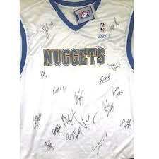 Browse our nuggets store for the latest nuggets fanatics jerseys and authentic nuggets city edition jerseys for men, women, and kids! Autographed Denver Nuggets Jerseys Autographed Nuggets Jerseys Nuggets Autographed Memorabilia