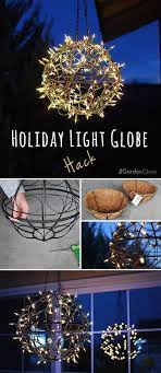 Christmas Light Ideas Diy Light Globe Hack The Garden Glove Diy Christmas Lights Holiday Lights Christmas Decorations Rustic