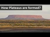 How Plateaus are formed | 2 types of Plateau - YouTube