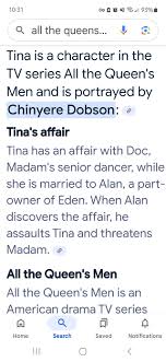 Yall remind me who Tina is and how did she die?!! I've being trying to  remember but it's not coming to me...