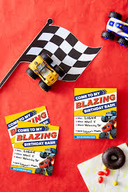 Blaze and the monster machines is an american cgi animated television series. Blaze Birthday Party Invitations Nickelodeon Parents