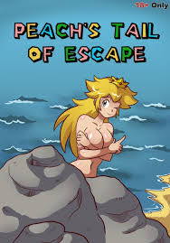 Peach's Tail of Escape Porn comic, Rule 34 comic, Cartoon porn comic 