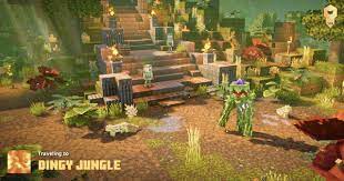 **jungle awakens** it's finally here the first dlc, jungle awakens has been officially released in patch 1.3.2.0. Minecraft Dungeons Dingy Jungle Secret Level Unique Drops Jungle Awakens Gamewith