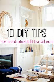Its super easy and cheap. 10 Diy Tips To Add Natural Light To A Dark Room Courtney S Sweets
