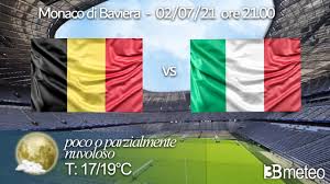 The azzurri put down a marker in the opening game of euro 2020 with a record win in rome. Weather Euro 2020 Belgium Italy In The Quarter Finals Here S What The Weather Will Be Like In Munich 3b Meteo