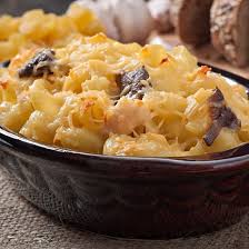 Gratin De Pates Au Poulet Et Aux Champignons Recette Gratin Pates Poulet Recettes De Cuisine Recette Gratin De Pates