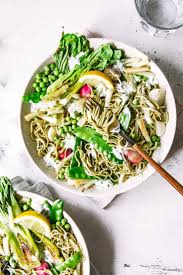 Frische Fruhlings Pasta Mit Edamame Nudeln Rezept Edamame Edamame Nudeln Nudeln