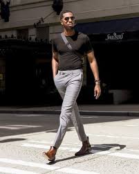 Chelsea boots will add a masculine edge to any look; Brown Leather Chelsea Boots Summer Outfits For Men 31 Ideas Outfits Lookastic