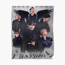 While jungkook has been serving looks with his long black hair, he debuted a new look for the award show. Bts Black Swan Posters Redbubble