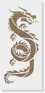 1500 x 1500 png 81 кб. Amazon Com Chinese Dragon Stencil Reusable Stencils For Painting Mylar Stencil For Crafts And Decorations