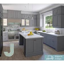 In some cases, base cabinets may be up to 30 inches deep, but this can make it a bit difficult to reach the back of the countertop or the wall outlet above the counter. J Collection Shaker Assembled 30 In X 20 In X 24 In Deep Wall Bridge Cabinet In Gray W302024 Gs The Home Depot
