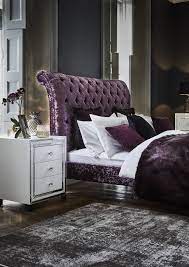 Odeon Luxury Grey Velvet Bed Frame Barker Stonehouse Bedroom Design Luxury Bedroom Master Luxurious Bedrooms