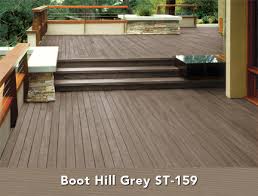 Behr Semi Transparent Wood Stain In Boot Hill Grey Deck