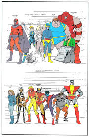 Character Designs Superheroes Xmen Marvel Comics Marvel