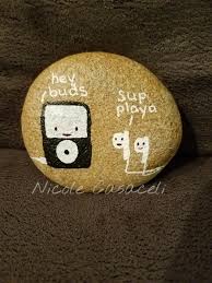 Funny Pun Painted Rock Rock Crafts Painted Rocks Rock Painting Art