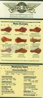 Online Menu Of Wingstop Mentor On The Lake Oh