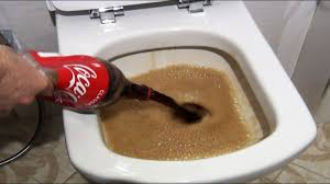 You might think you would try blotting with water first, which would be the if this does not work to remove the stain let the alcohol evaporate and the upholstery or carpet air dry before performing the next step. Toilet Coke Can Coca Cola Clean The Water Stain Of A Toilet Youtube