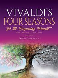 They were striking for the time: Vivaldi S Four Seasons For The Beginning Pianist Piano Book Antonio Vivaldi