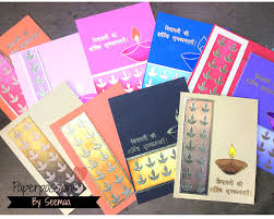 We began counting cards sent in the fourth year of the program. Batch Making Cas Diwali Cards Decordream By Seemaa