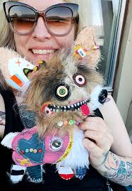 Handmade fabric cartoon character series