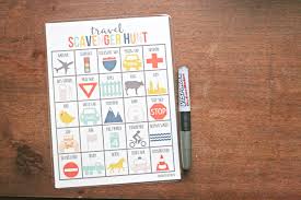 Here's a free printable road sign scavenger hunt printable to print out for your next road trip. Fun Road Trips With A Free Travel Scavenger Hunt Craftivity Designs
