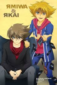 Reversed Miwa And Kai Cardfight Vanguard Cardfight Vanguard Cardfight Vanguard Kai Vanguard