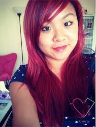 Two Boxes Of L Oreal Hi Color Highlights Red Red Lipstick Asian Hair Dyed It Myself Asian Hair Hair Beauty Colored Highlights