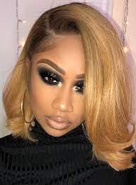 Dye your top hair and bangs in fuchsia shades and use the weave only to make this bob look more voluminous. Pin On Units