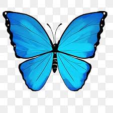 Ilustracao De Borboleta Azul Dos Desenhos Animados Insetos Clipart Desenho De Borboleta Borboleta Azul Imagem Png E Psd Para Download Gratuito Butterfly Illustration Cartoon Butterfly Butterfly Clip Art