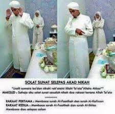 Solat sunat nikah (panduan mudah) cara solat sunat nikah. Saje Share 4 Perkara Sunat Selepas Akad Nikah 1 Solat Facebook