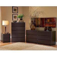 Laguna Double Dresser 5 Drawer Chest And Nightstand Set Lacquered Espresso Walmart Com Bedroom Furniture Sets Cheap Bedroom Furniture Bedroom Night Stands