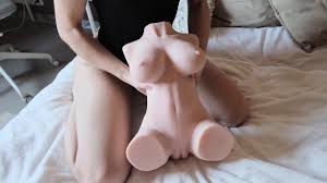 hard threesome with a doll