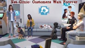 I hope this aspiration will help you to enjoy this career longer. Mod The Sims Vet Clinic Customers Wait Forever By Outburstt Sims 4 Downloads
