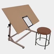 The tremaine drafting chair is a stylish choice for the home office or professional workspace. Drawing Desk Chair 3d Max