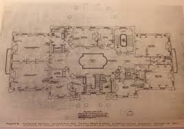 Vanderbilt Mansion Hyde Park 2nd Floor Architectural Floor Plans Vanderbilt Mansions Mansion Floor Plan