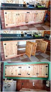 Kitchen Is The Area In The Home Which Requires The Storage Space The Most Because There Are Man Pallet Kitchen Cabinets Wooden Pallet Furniture Pallet Kitchen