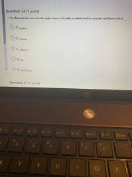 Solved Question 14 1 Point Which Of The Following State Chegg Com