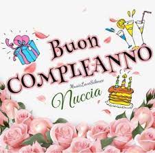 Buon Compleanno Nuccia Musiclovesilence Buon Compleanno Compleanno Festa Di Compleanno