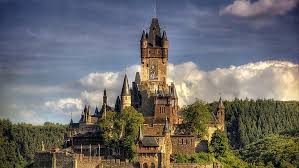 Die reichsburg cochem sits on a hilltop, overlooking the mosel river and is surrounded by vineyards. Hd Wallpaper Castle Reichsburg Reichsburg Castle Cochem Germany Europe Wallpaper Flare