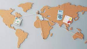 英国 luckies 软木世界地图留言板 diy照片墙板墙贴 送礼神器 淘宝网 cork map travel map diy cork board map